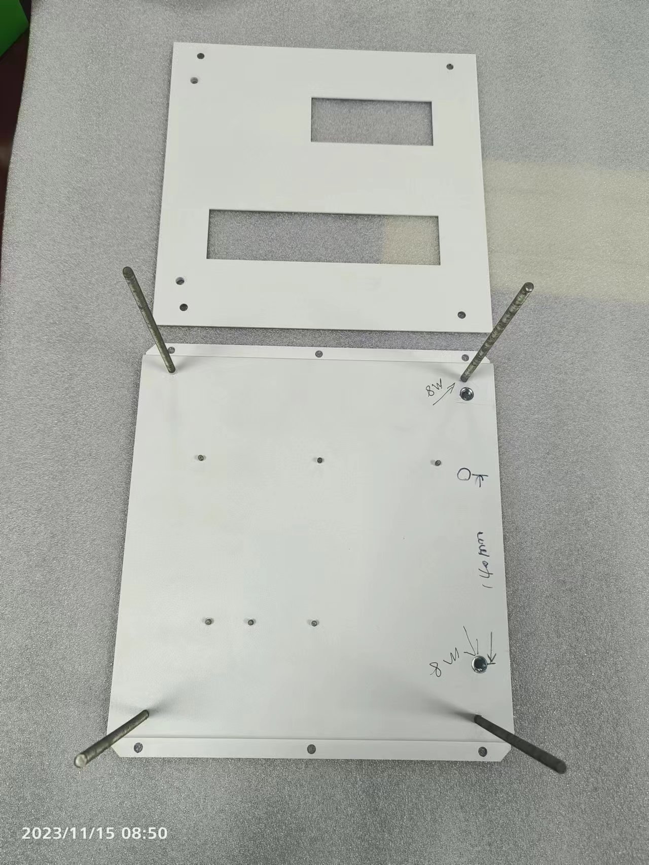 Caja de aluminio vendedora caliente para el equipo eléctrico
